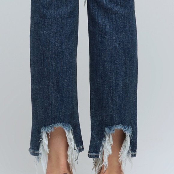 L'AGENCE High Line Skinny Jean in Destroyed Encina - Picture 8 of 8